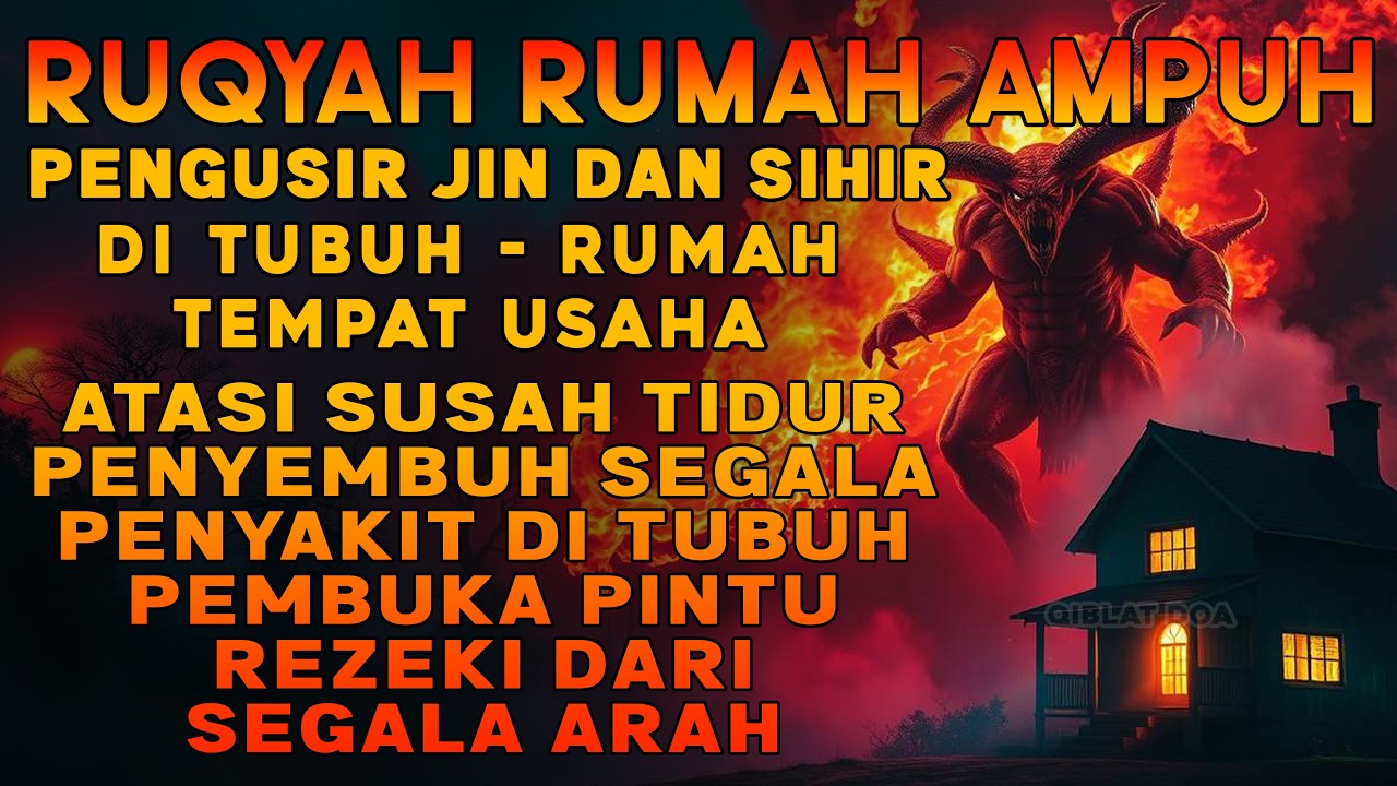 RUQYAH RUMAH PENGUSIR JIN & SIHIR DI RUMAH & TUBUH, PENENANG HATI & FIKIRAN | ALAA AQEL