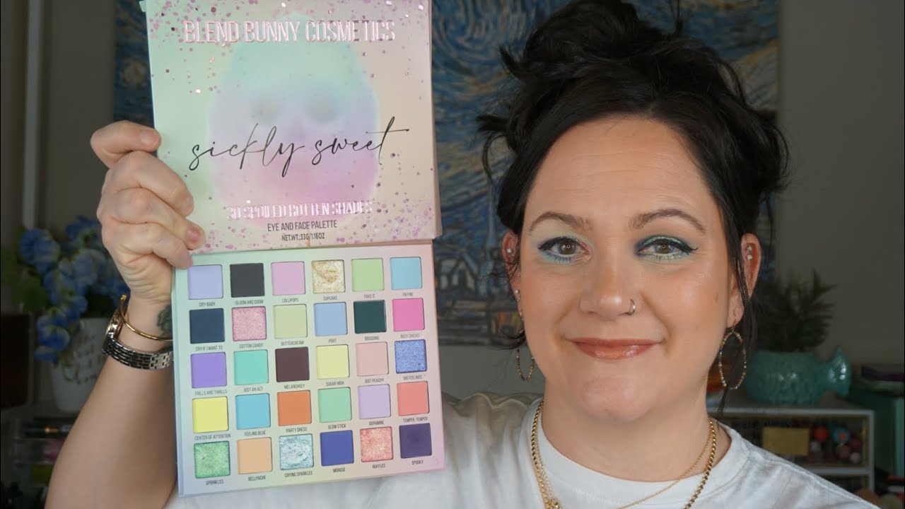 Do you need it?? | Finally using Blend Bunny’s Sickly Sweet Palette