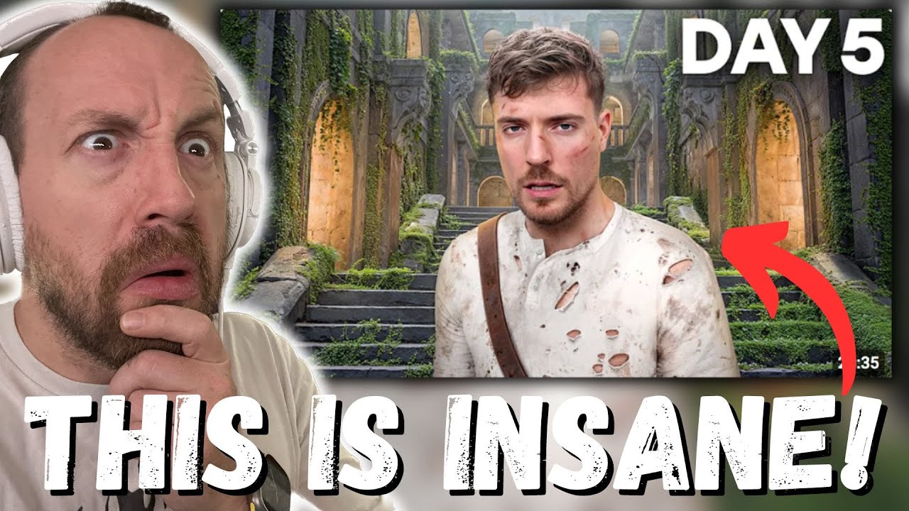 THIS IS INSANE!! MrBeast 7 Days Exploring An Underground City (REACTION!!) w/ Sam & Colby, Kai Cenat