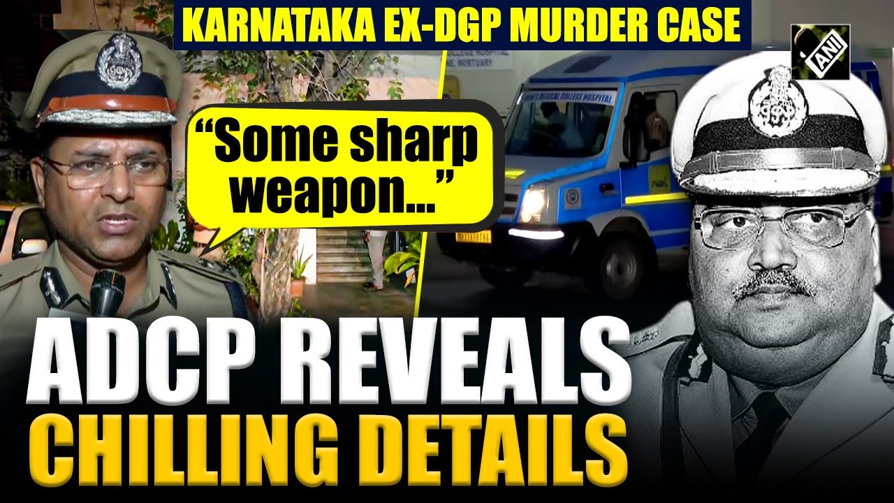 K’taka Ex-DGP Murder Case: “Some sharp weapon…” Bengaluru ADCP Vikash Kumar reveals chilling details