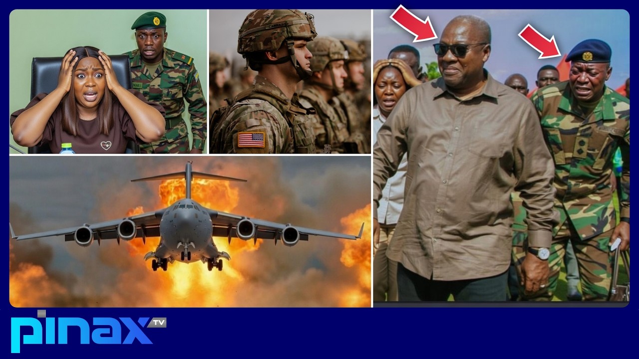 🚨BREAK: US Air Force Bomber Jets Lands in Ghana amidst Iran - US War: Mahama Moves Fast to Kotoka..