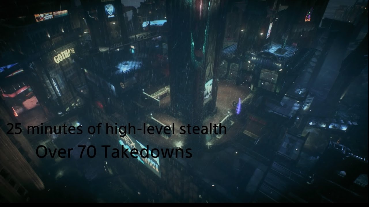 25 minutes of High-level Arkham Knight stealth (Endless Knight)