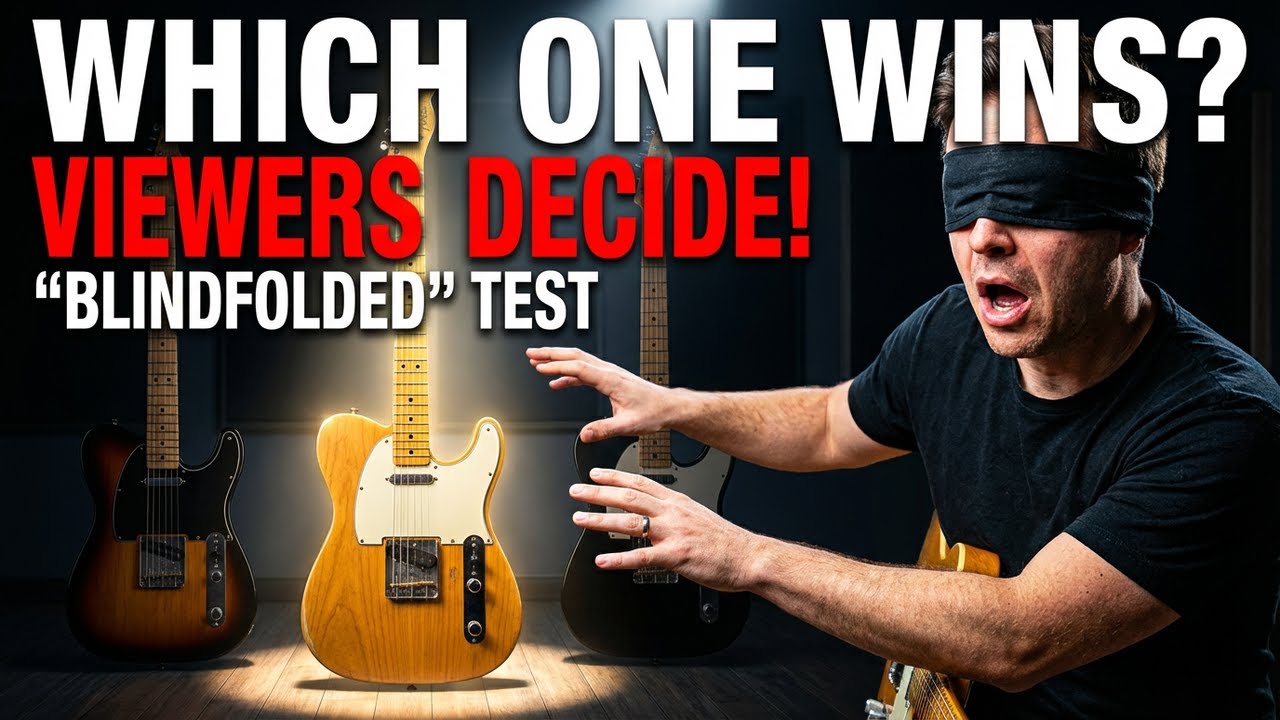 Какую гитару Telecaster мне оставить? «Слепой» тест гитары от зрителя.