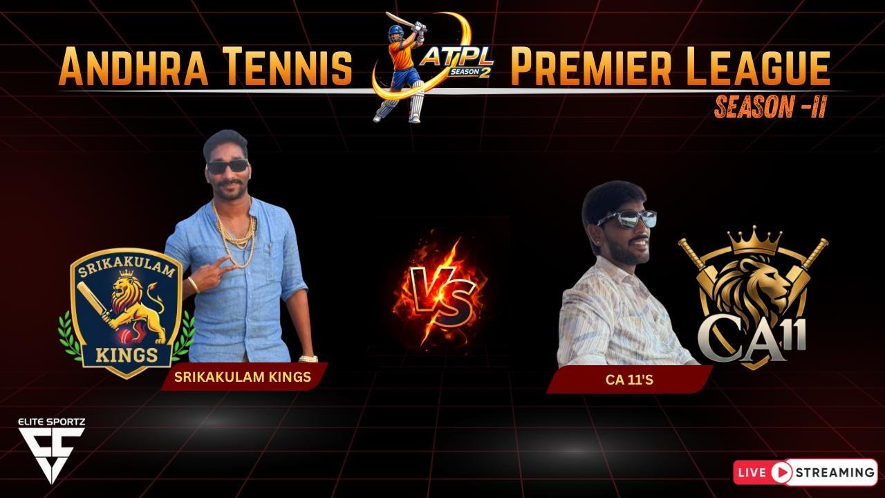 ATPL || SEASON 2 || CA 11'S VS SRIKAKULAM KINGS ||