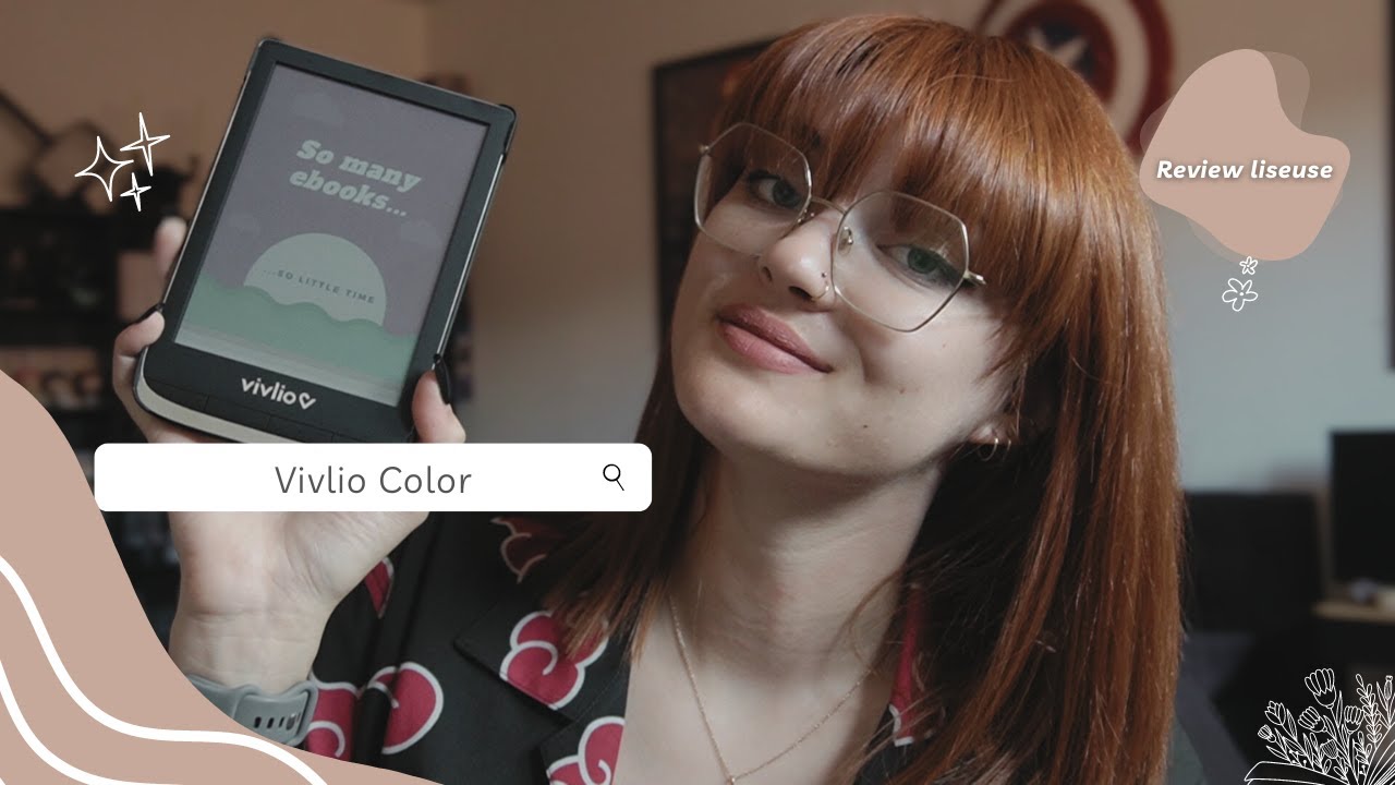 je teste une liseuse en couleur ! { review Vivlio Color } #booktube #liseuse #booktubeuse #ereader