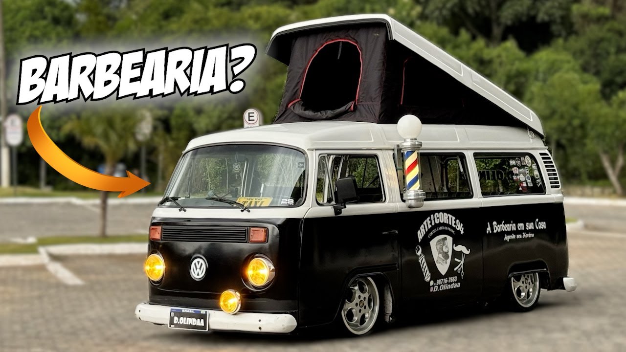 KOMBI BARBEARIA? OLHA QUE TETO LEGAL GALERA!