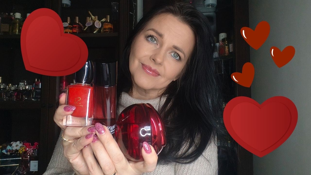 Czerwone, gorące, perfumy🌹&hearts;️