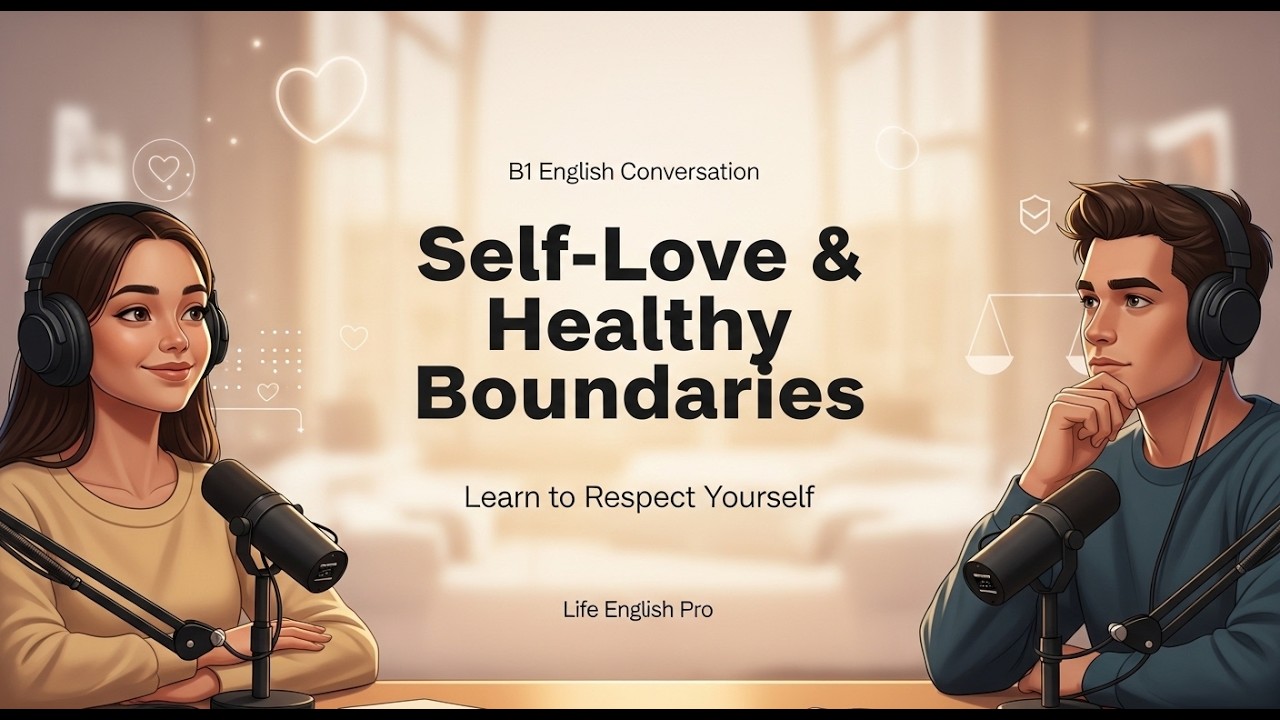 Self-Love & Healthy Boundaries: Learn to Respect Yourself (B1 English Conversation)
