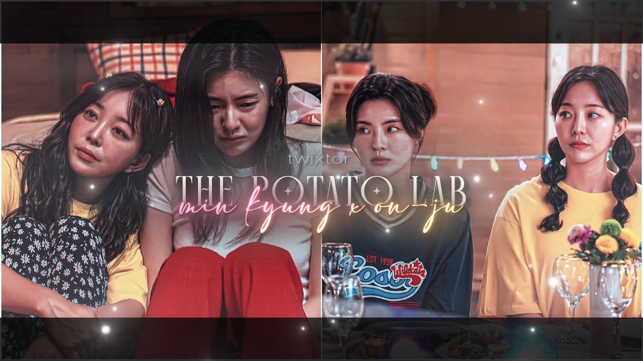MIN KYUNG X ONJU | THE POTATO LAB | Twixtor Clips For Edits | ISEESUNN 