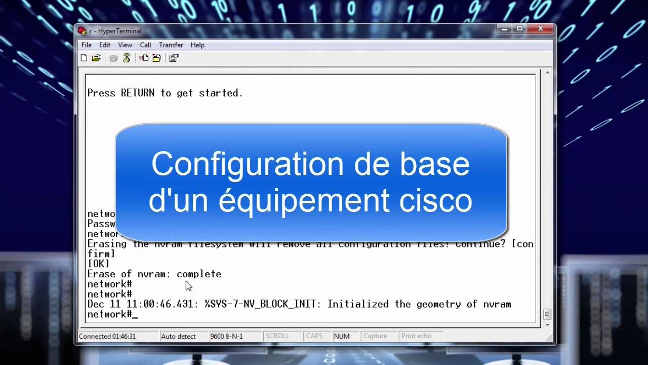 configuration de base d'un routeur Cisco 2900 partie 3 : les commandes de base