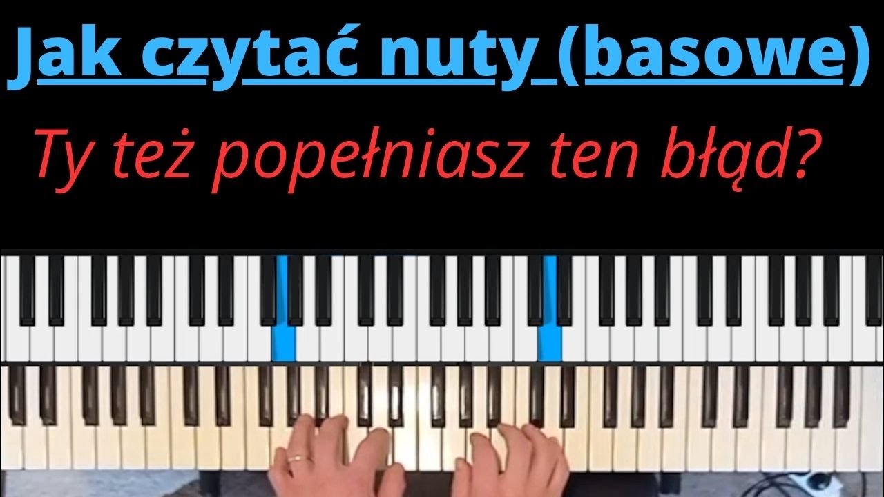 Jak czytać nuty (basowe) - na pewno chcesz obejrzeć?