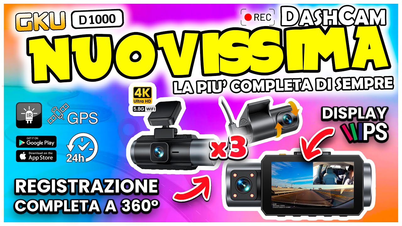 GKU D1000: Protezione COMPLETA per la tua Auto 🚗 
