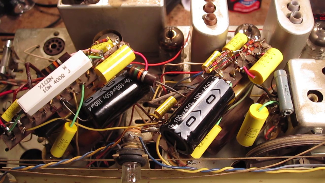 1960 Telefunken Stereo Tube Console repair
