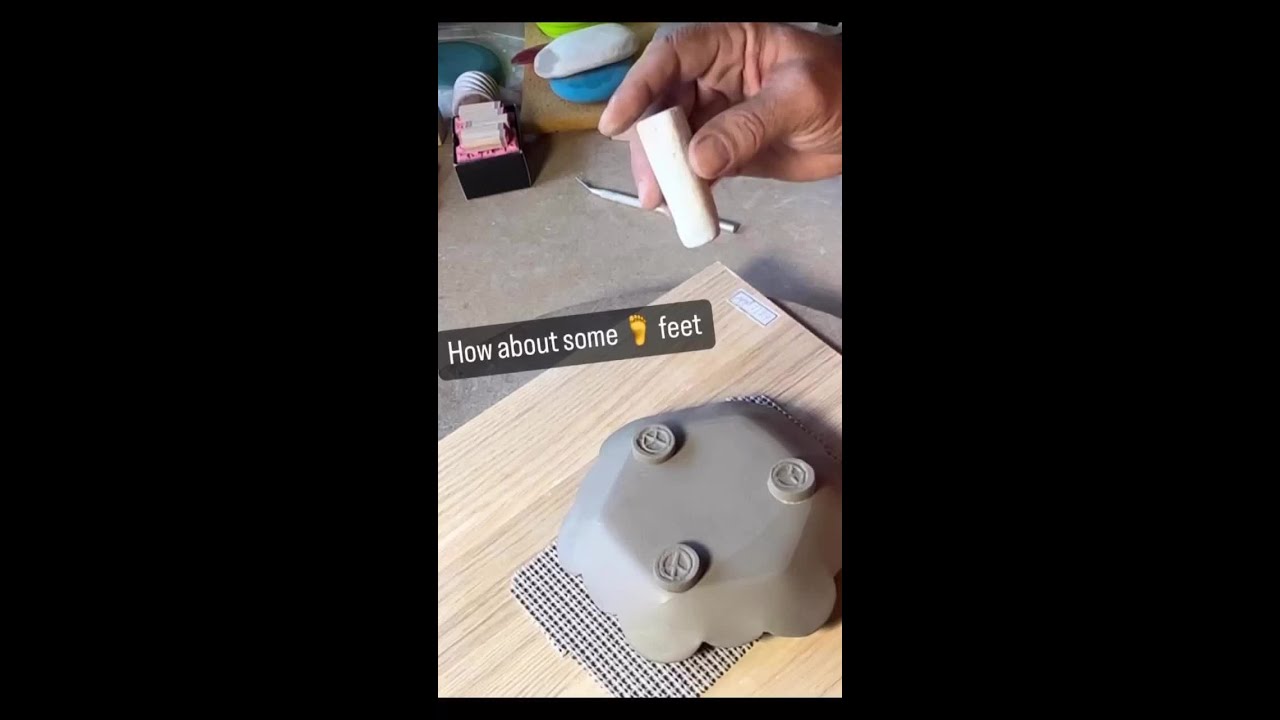 How to add feet to a small tray ❤️