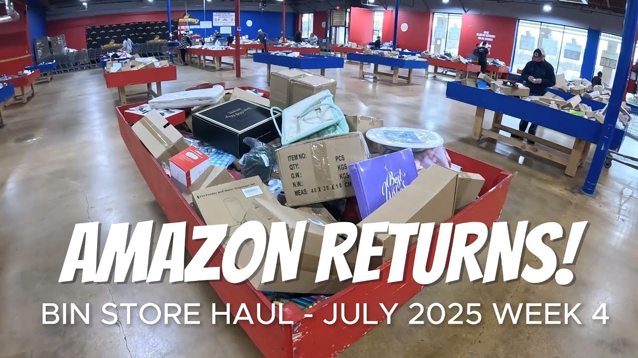 Crazy finds at the Amazon Returns store! July 2025 Week 4