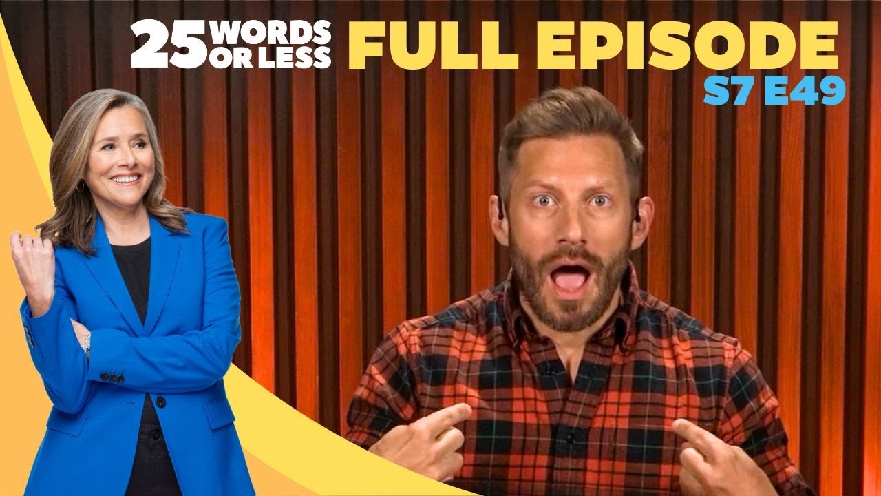 This Game Was Anything But Average | 25 Words or Less Game Show | S7 E49