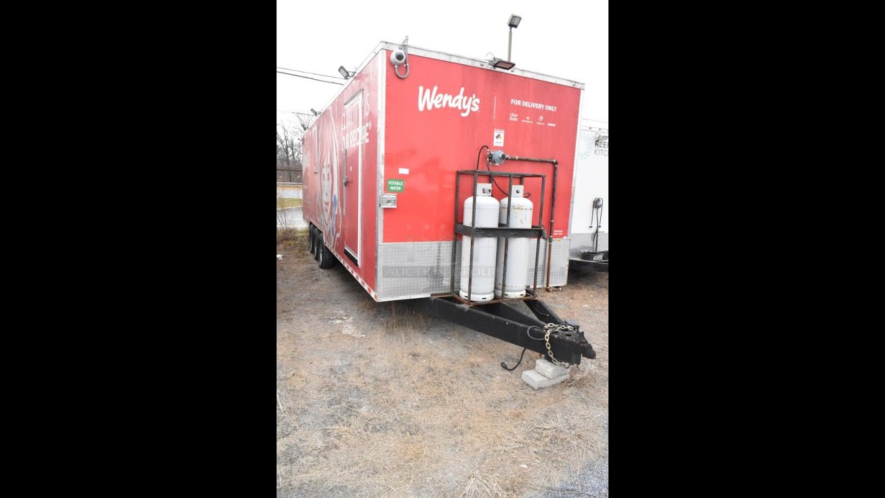 2021 Rock Solid Cargo 28' Fully Outfitted Wendy's Fast Food Trailer