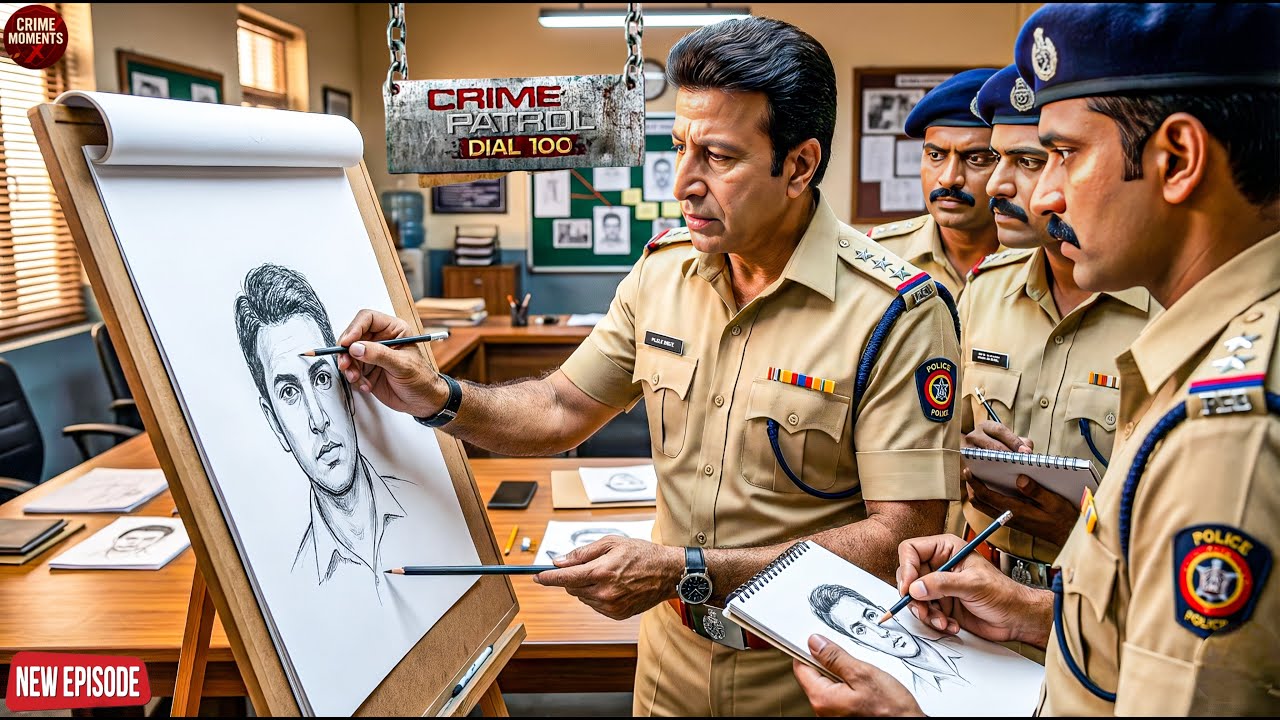 स्कैच artist के ना होने पर सीनियर पुलिस वाले के दी पुलिस वालो को स्कैच की ट्रेनिंग || Crime Patrol