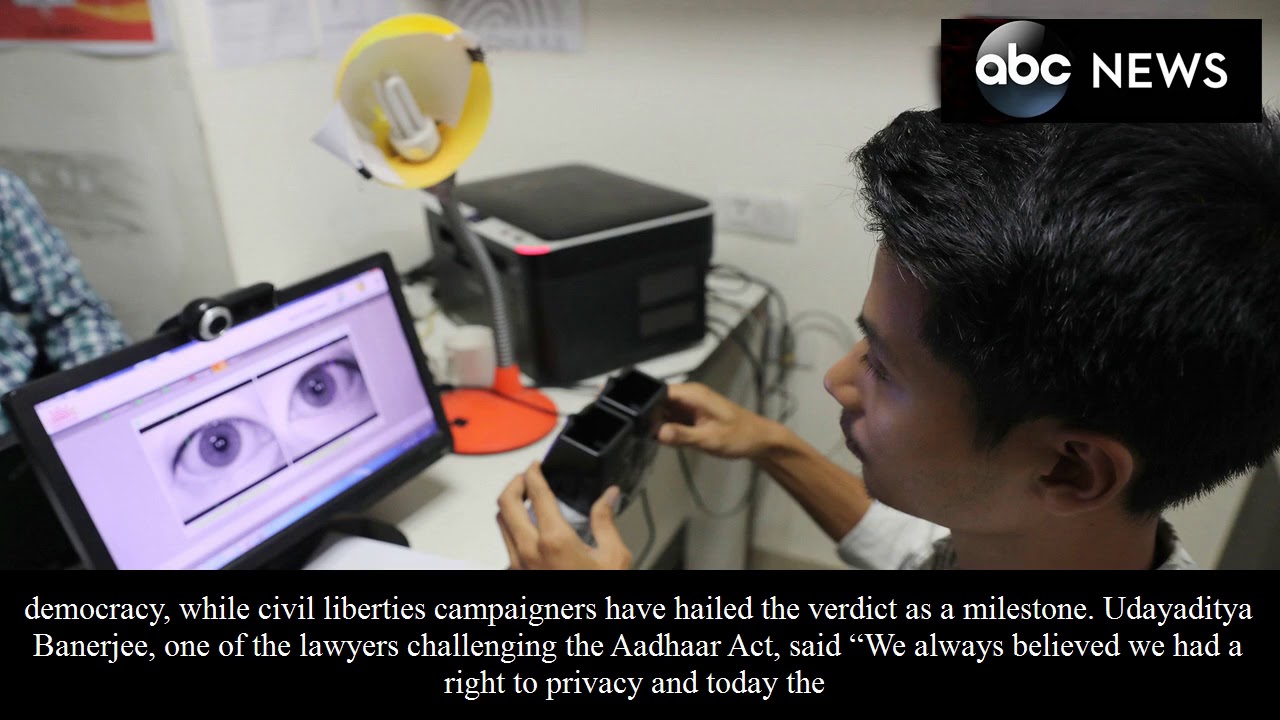 [News ABC]Supreme court rules against indian government&rsquo;s &lsquo;digital leash&rsquo; on more than one billion