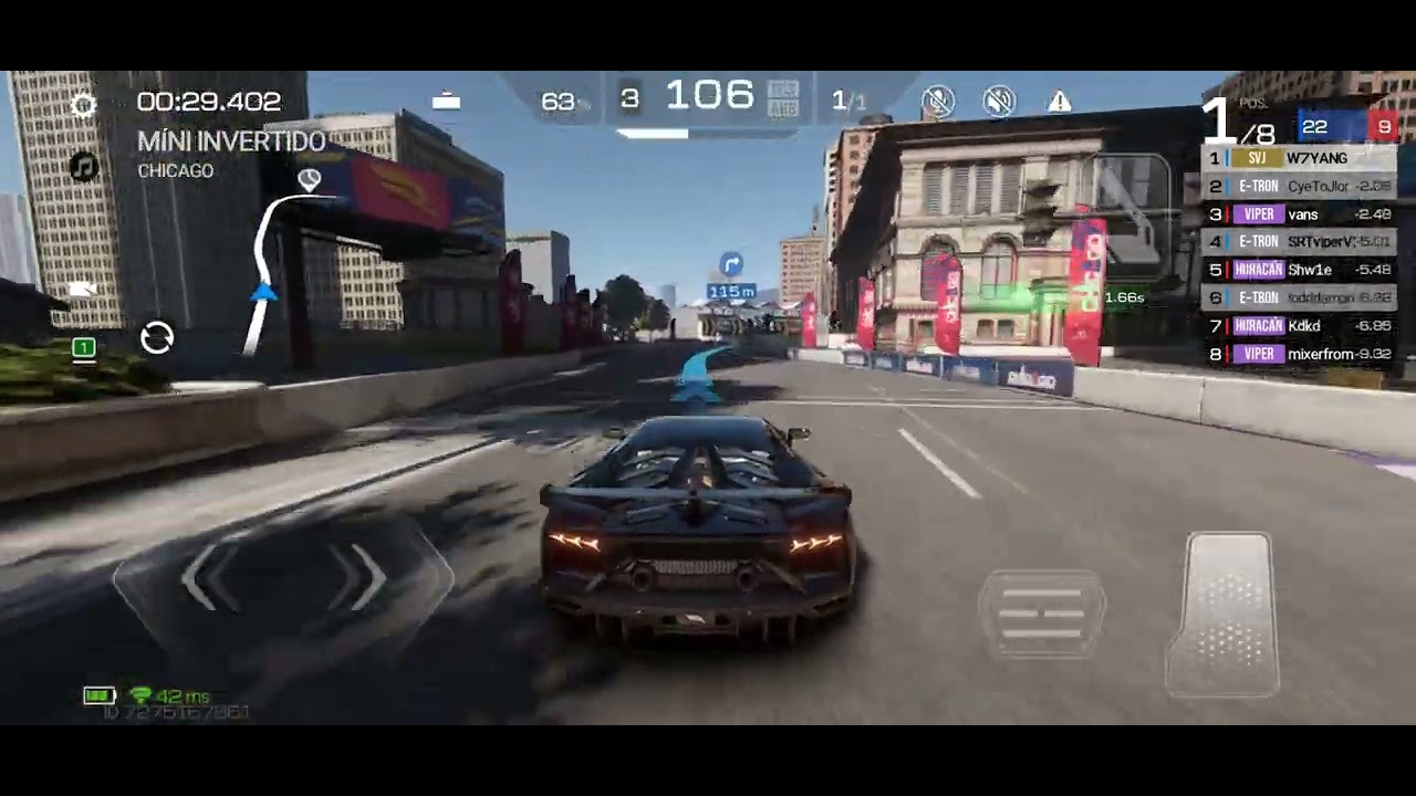 Lamborghini Aventador PVP no RACING MASTER 