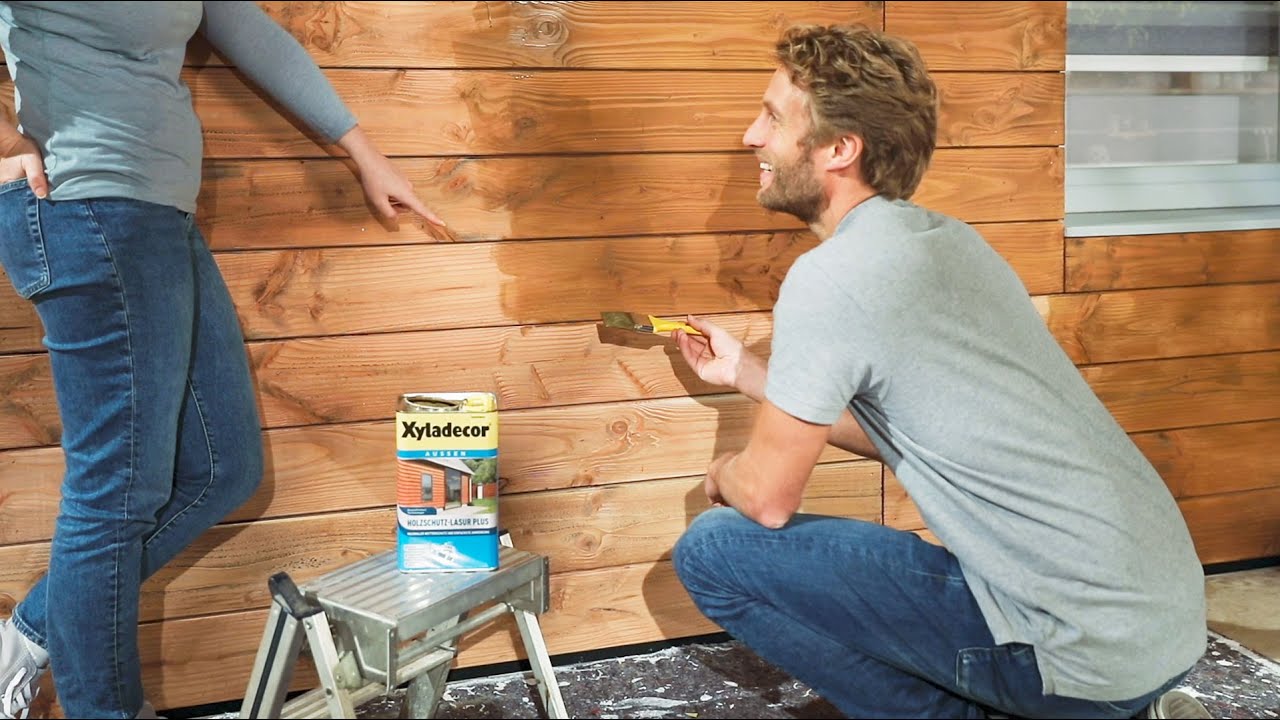 Produktvideo für Akzo Nobel, Xyladecor Holzschutz-Lasur - Hausfassade
