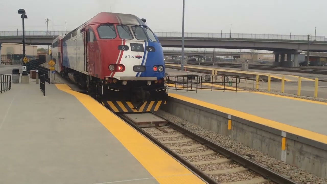UTA FrontRunner Cab Cars 120 and 121 and MP36PH-3C 3