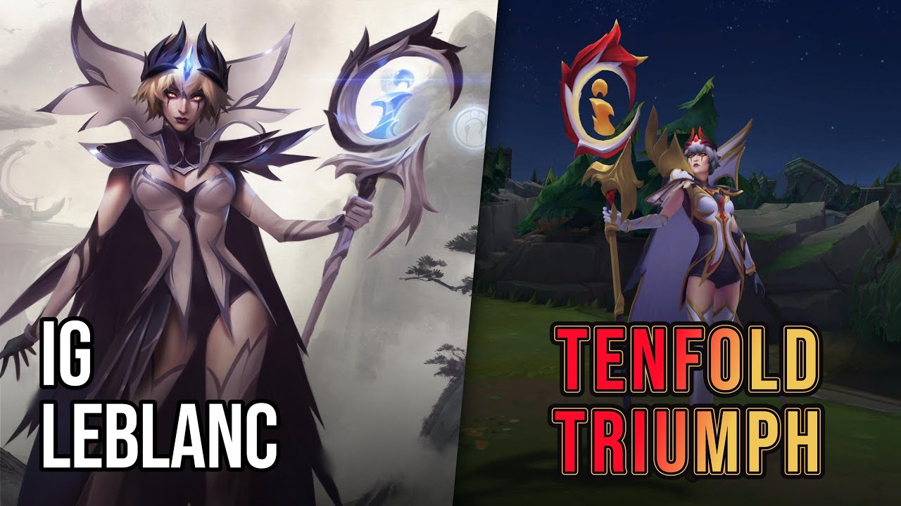 Tenfold Triumph iG Leblanc Skin | League of Legends | Chromas Skin