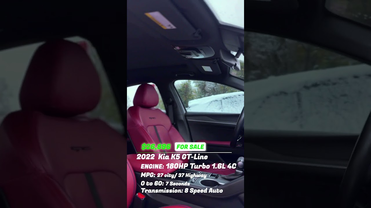 Kia K5 GT Line Specs Breakdown: Turbo Power & Sleek Design