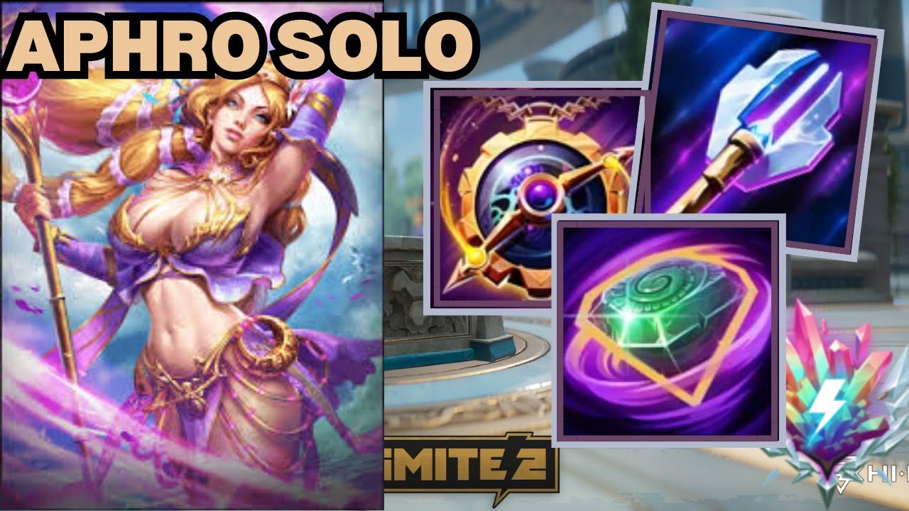 Short N' Sweet!! - Aphrodite Solo Deity Smite 2 Gameplay