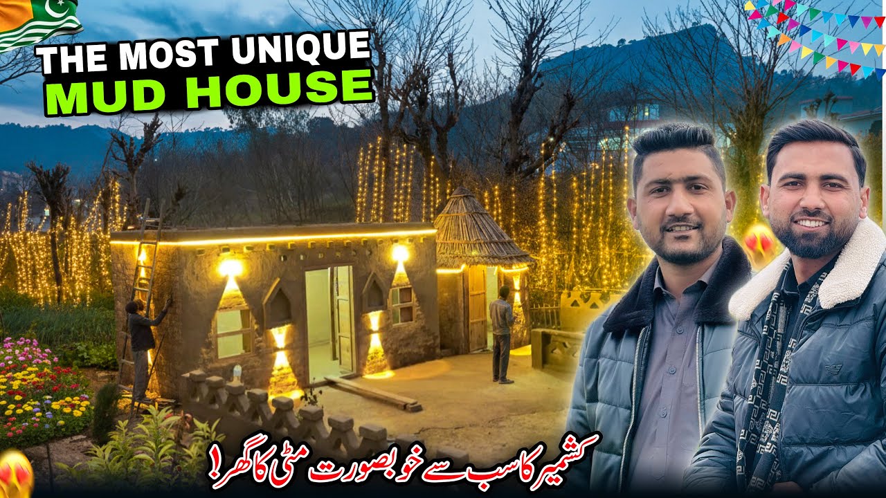 The Most Beautiful Mud House in Kashmir/Village Mud House/Most Unique House/Old Style House/🛖