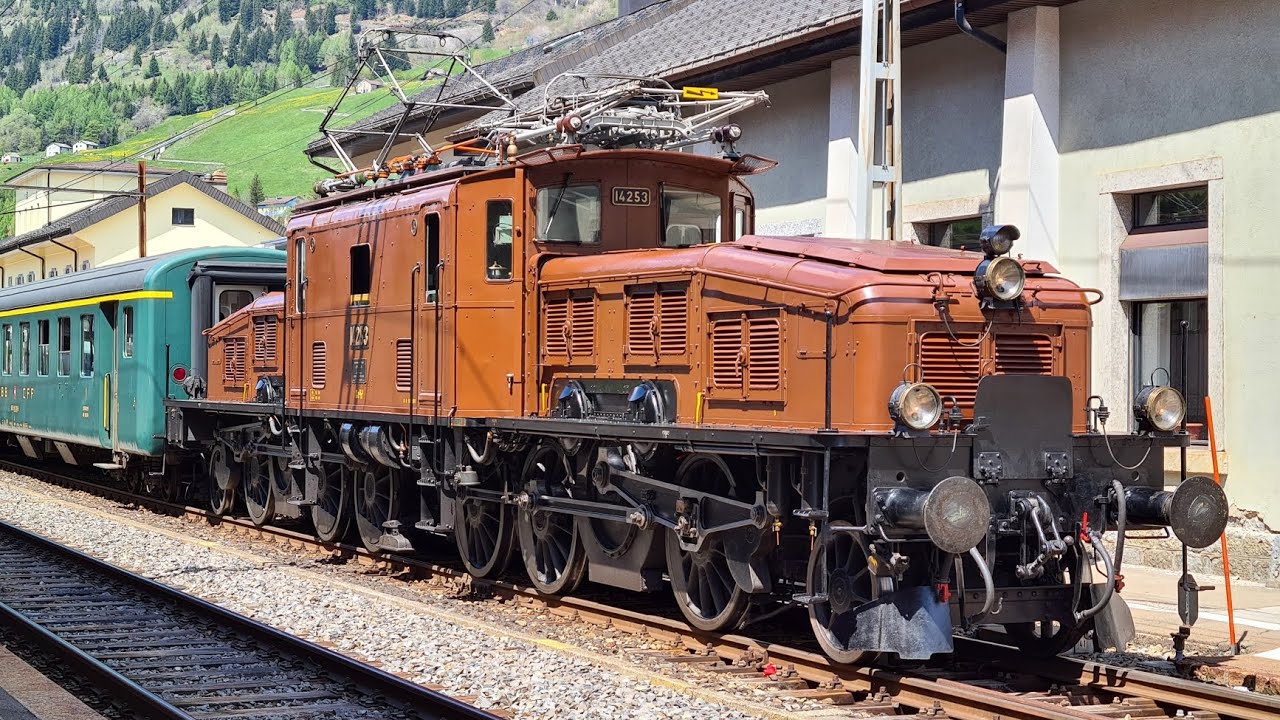 d&eacute;part de la Ce 6/8 II 14'253 