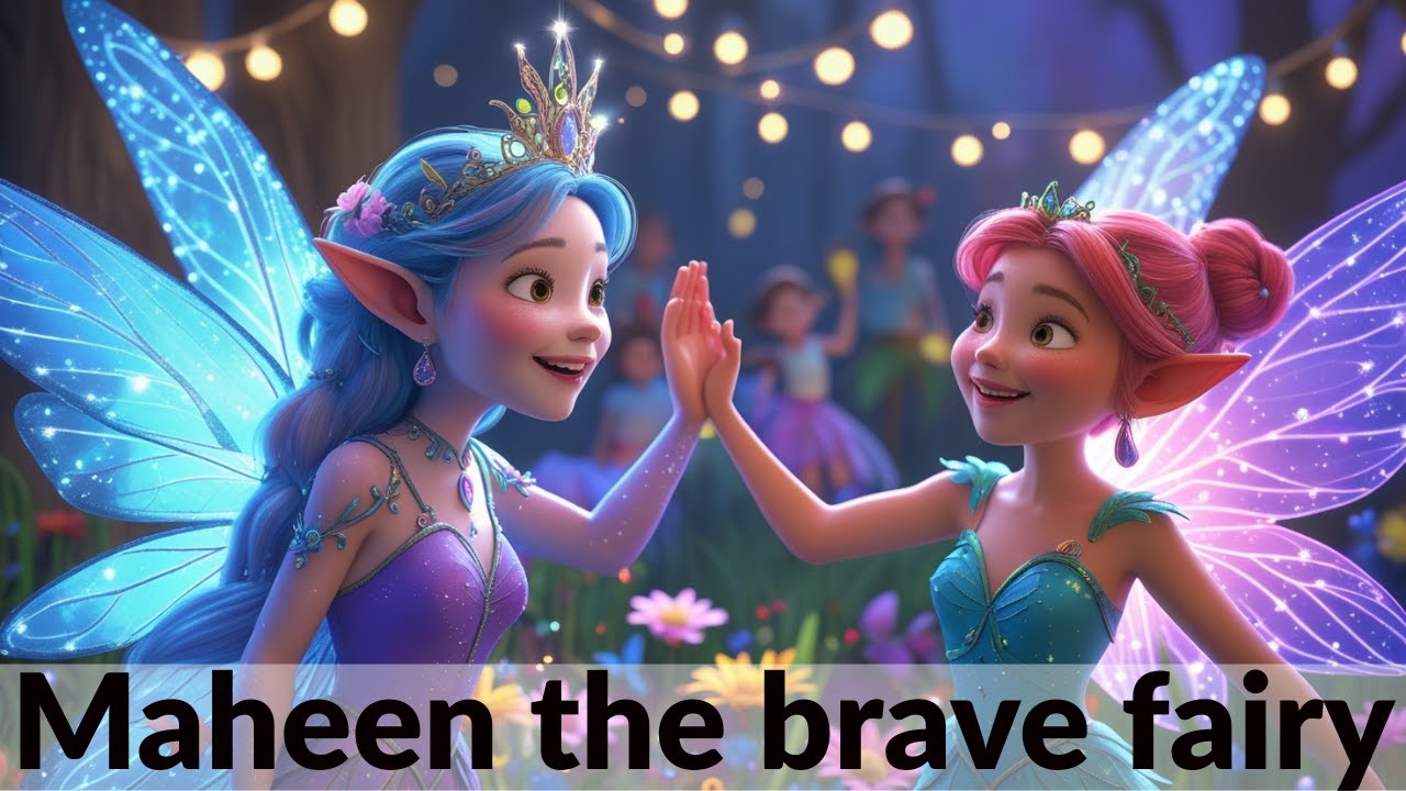 Maheen the Brave Fairy: Magical Adventure to Save the Flower Kingdom | Kids 3D Cartoon Story