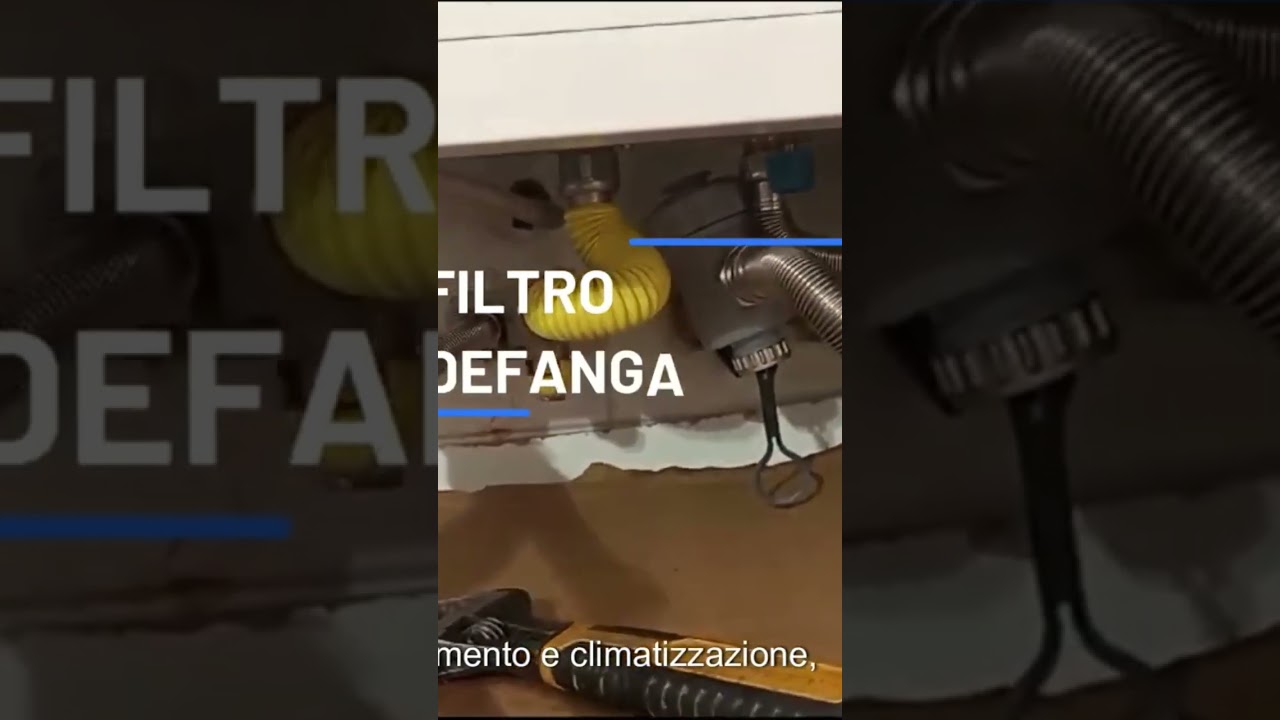 ATTENZIONE Pulire il Filtro Defangatore della Caldaia #caldaia  #manutenzione