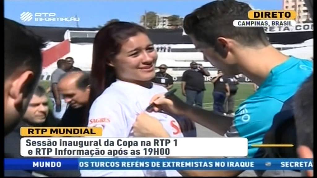 ronaldo treino  loucura em campinas  hoje dia 12 -  6 - 2014
