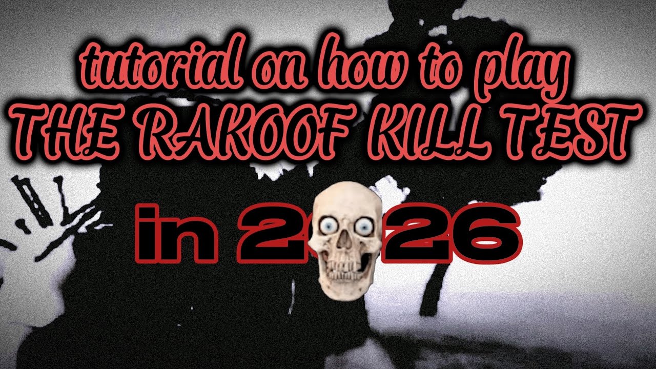 Tutorial on how to play | the rakoof kill test in (2026) step by step guide #roblox #tutorial 