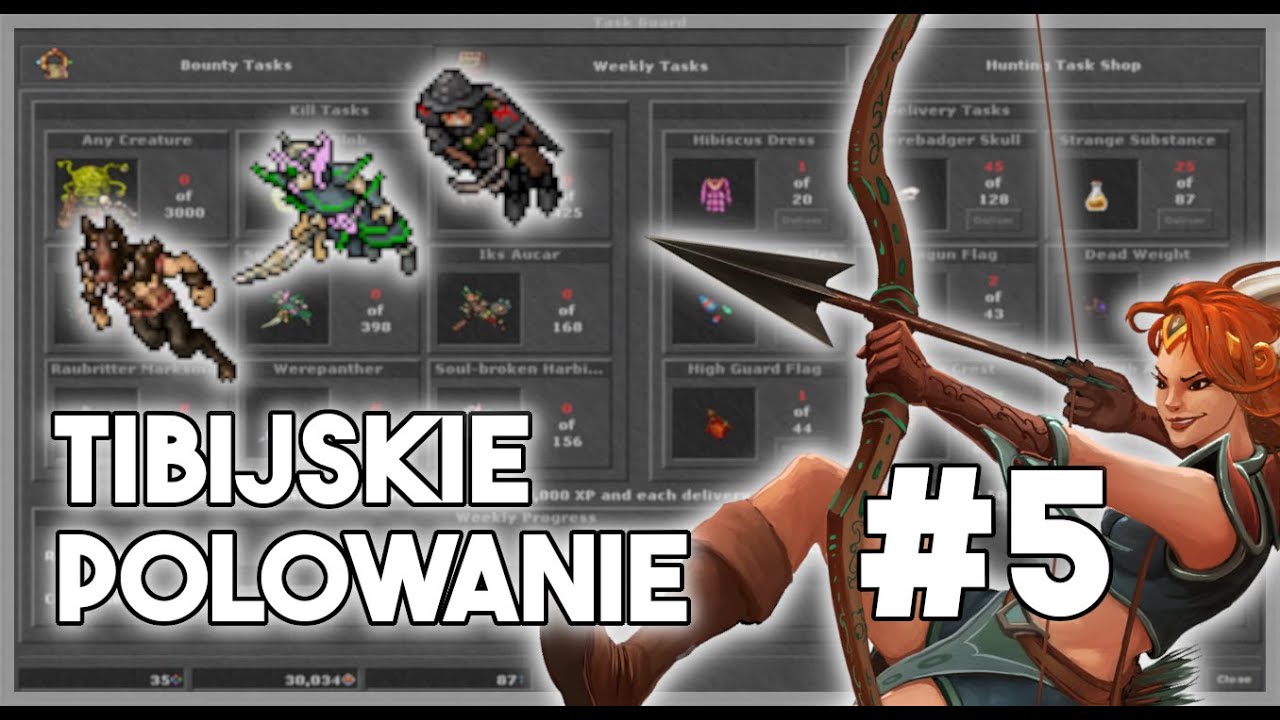 [PL] Tibia - Tibijskie Polowanie | Podw&oacute;jne ELFY #5