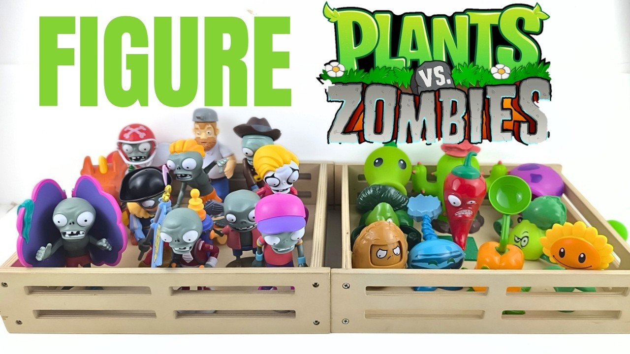 7 Minutes ASMR Plants vs Zombies 🔴 The Coolest PVZ Toys Ever | Satisfying Video