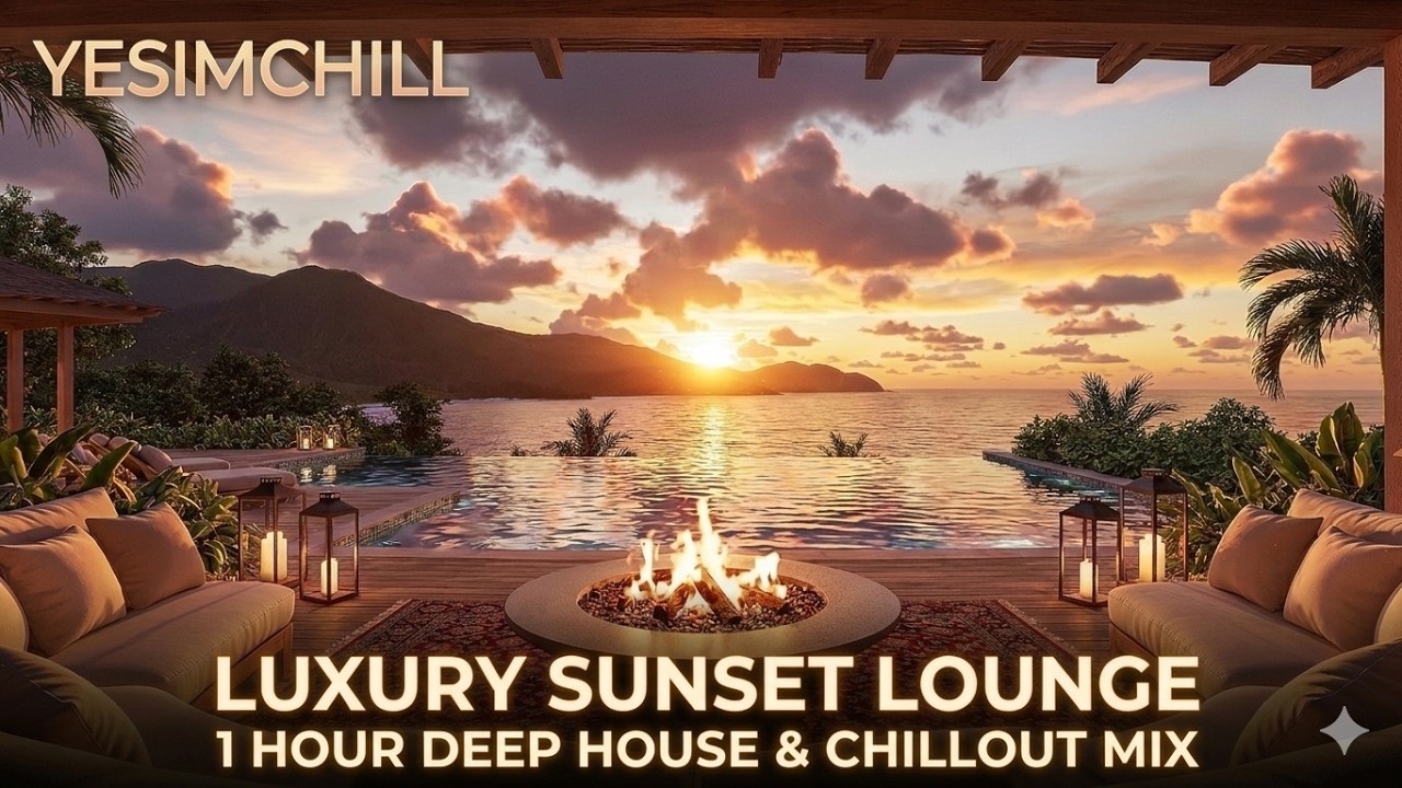 Sunset Luxury Lounge 2026 🌅 Deep House & Chillout Mix (1 Hour Relaxing Music)