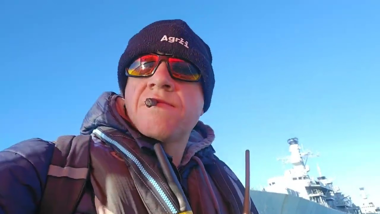 Fareham to Gosport on a Mirror Dinghy in November