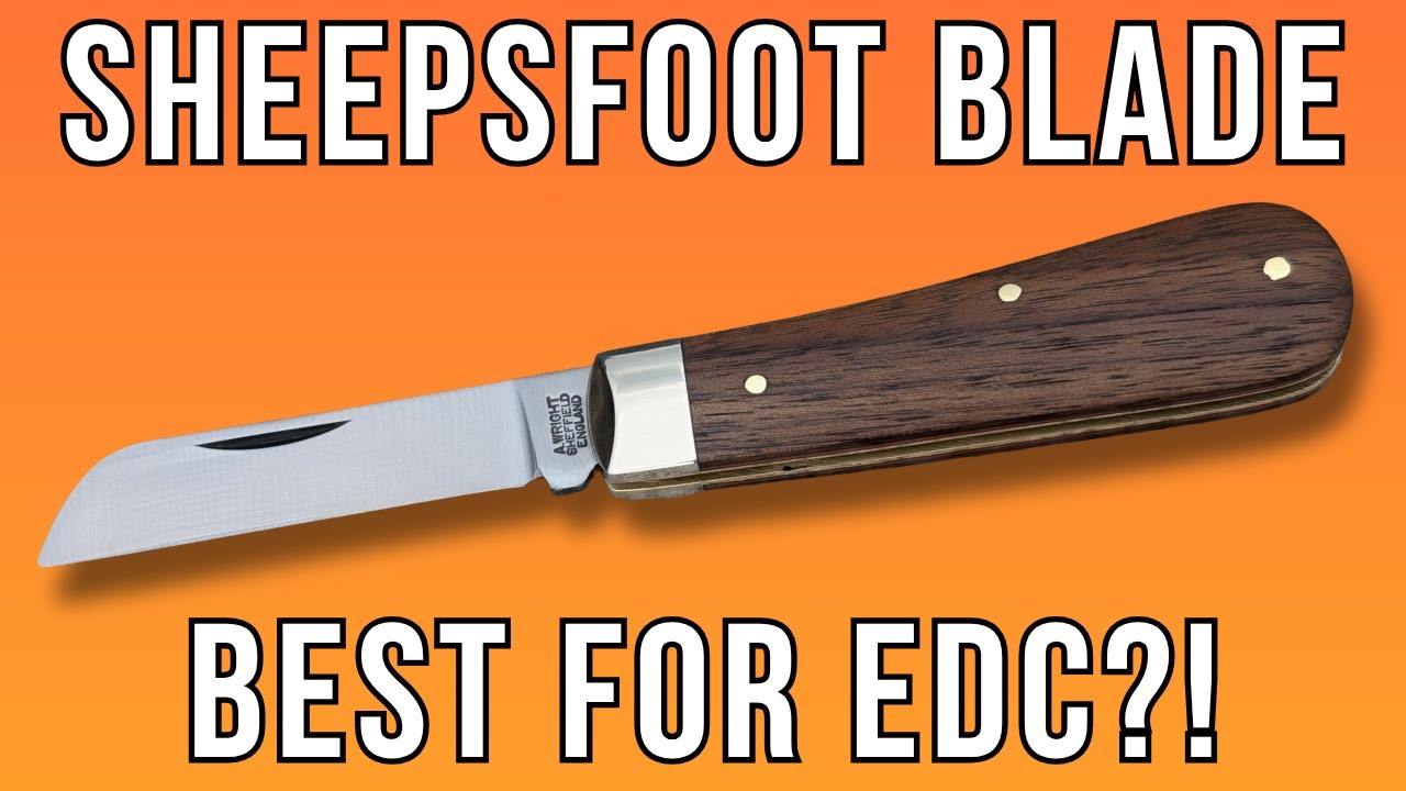 Что делает Sheepsfoot Blade ЛУЧШИМ выбором среди карманных ножей на сегодняшний день?