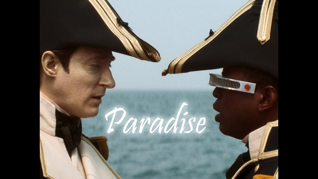 Data/Geordi - Paradise