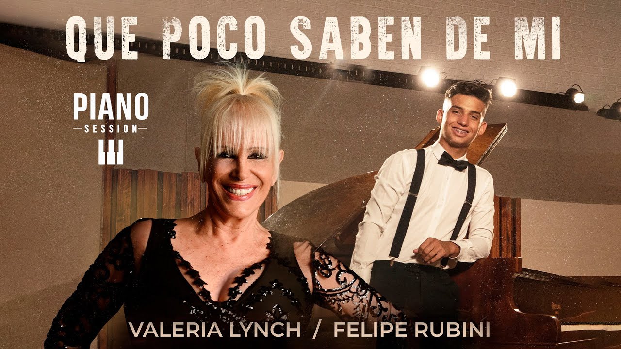 Felipe Rubini, Valeria Lynch - Que Poco Saben de Mi (Video Oficial)