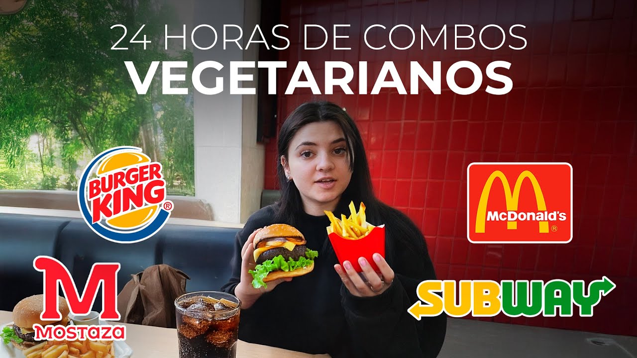PROBANDO COMBOS VEGETARIANOS DE COMIDA RÁPIDA