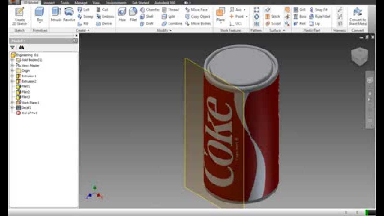 Autodesk Inventor - Creating Decals and Applying Images to Surfaces