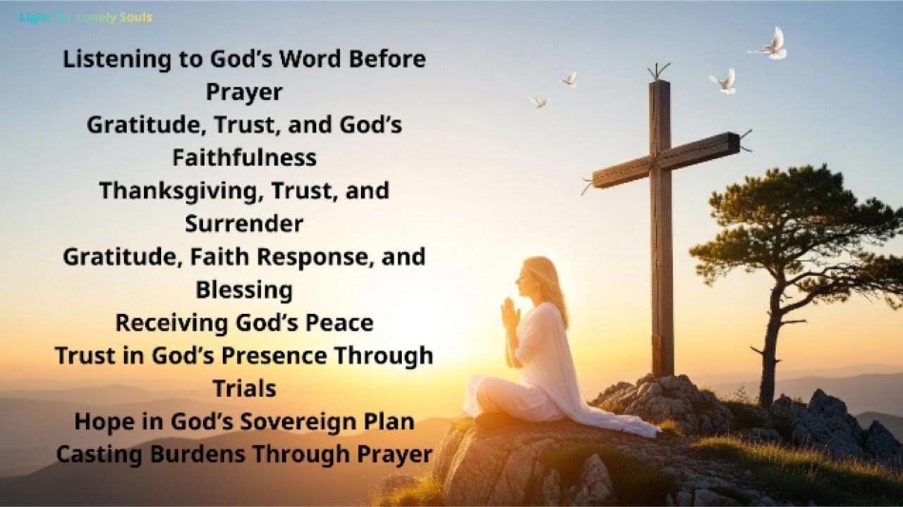 Give Thanks Before You Pray: Remembering God’s Goodness That Never Ends / awakening the dawn