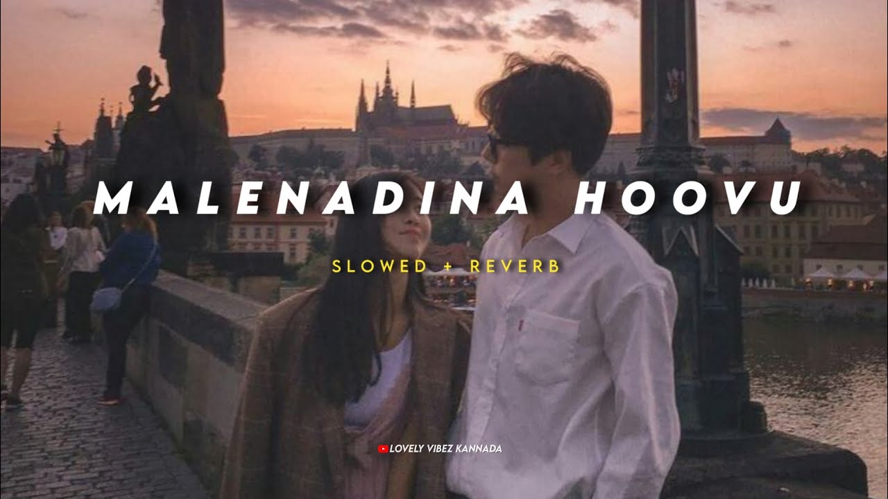 Malenadina hoovu nee | (slowed + reverb) | Kannada lo-fi | Lovely vibez Kannada