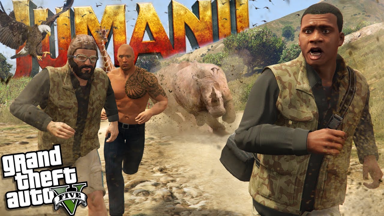 The END of JUMANJI in Los Santos (GTA 5 Mods)