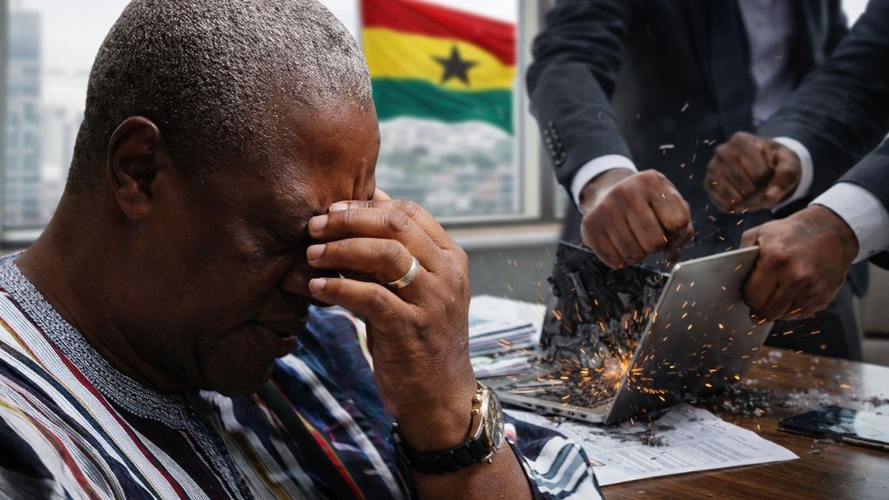 Mahama's gov't under attack. NDC American man got sabotaged whilst setting up business in Ghana