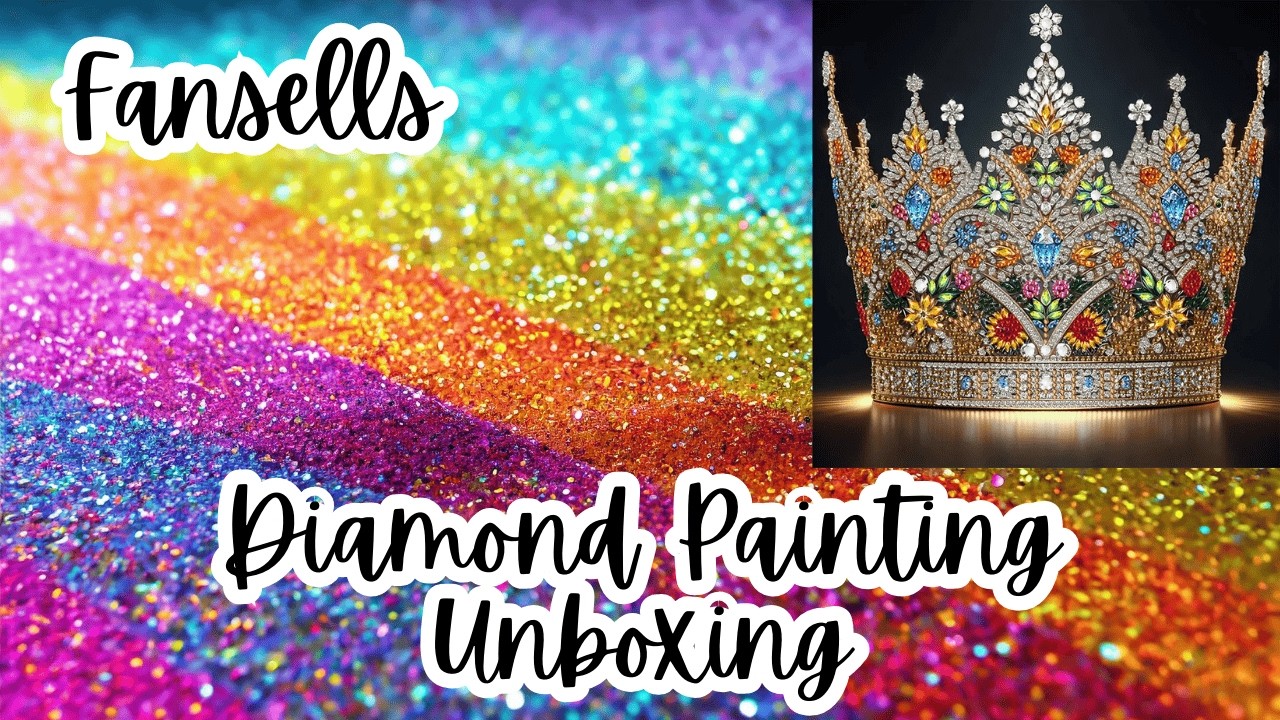 **HUGE** FANSELLS FRIDAY Diamond Painting Unboxing / Diamond Art Craft Haul Part 4 [132 A]