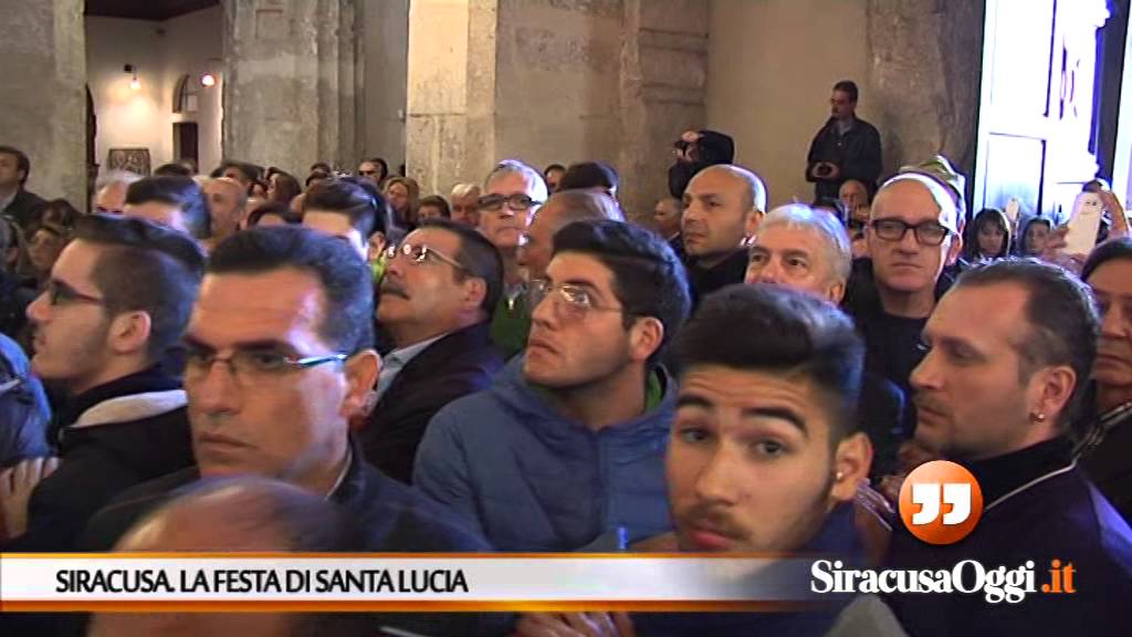 Siracusa. La traslazione di  Santa Lucia